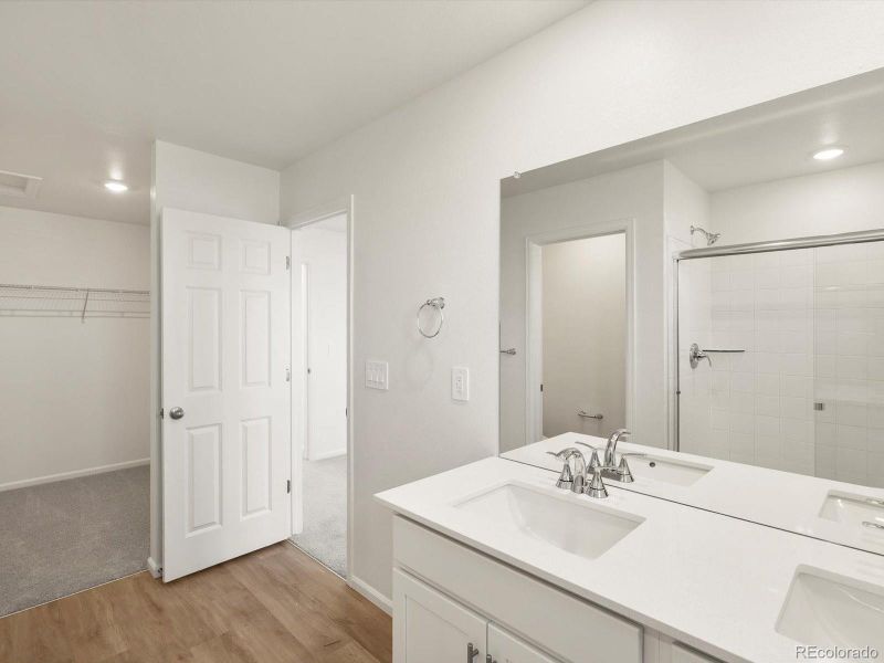 Furnished interior view inside a new home in Westgate, Greeley (Image 12).