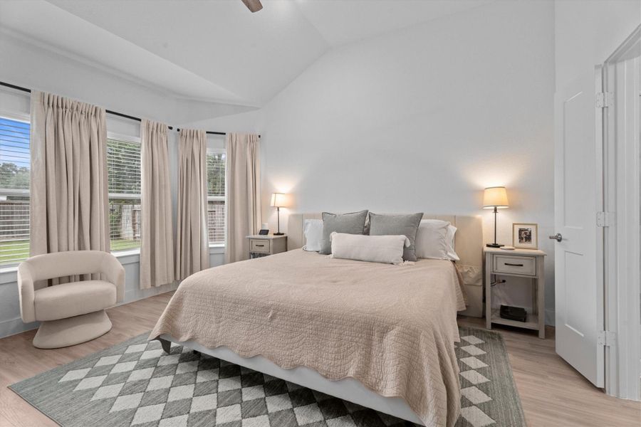 Furnished interior view inside a new home in Sorella, Tomball (Image 32).