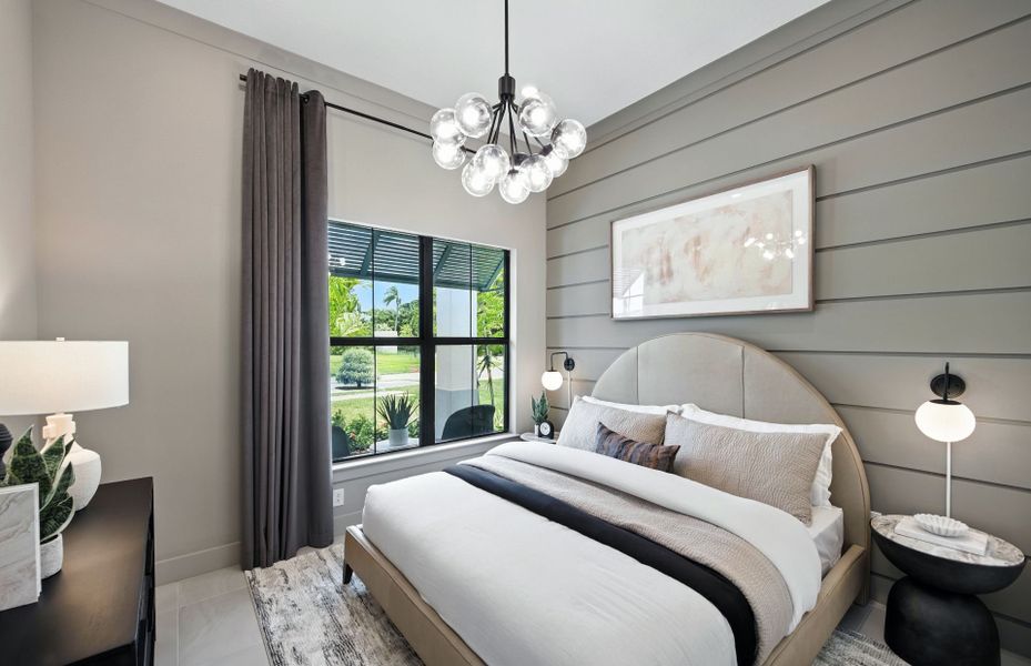 Furnished interior view inside a new home in The Reserve at Eastpointe, Palm Beach Gardens (Image 11). Furnished interior view inside a new home in The Reserve at Eastpointe, Palm Beach Gardens (Image 11).