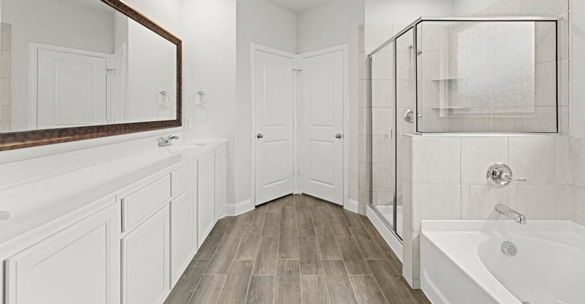 Representative exterior photo of a completed home built from the Thornbury by Impression Homes in Still Water Lake, Godley, TX (Image 14). Representative exterior photo of a completed home built from the Thornbury by Impression Homes in Still Water Lake, Godley, TX (Image 14).