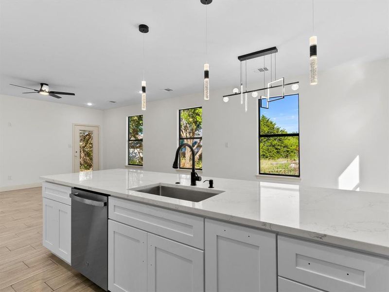 Furnished interior view inside a new home in , Granbury (Image 10).