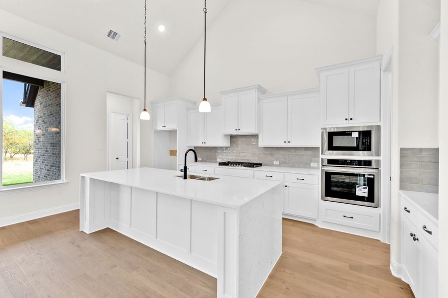 Furnished interior view inside a new home in Legacy Trails, McLendon-Chisholm (Image 10).