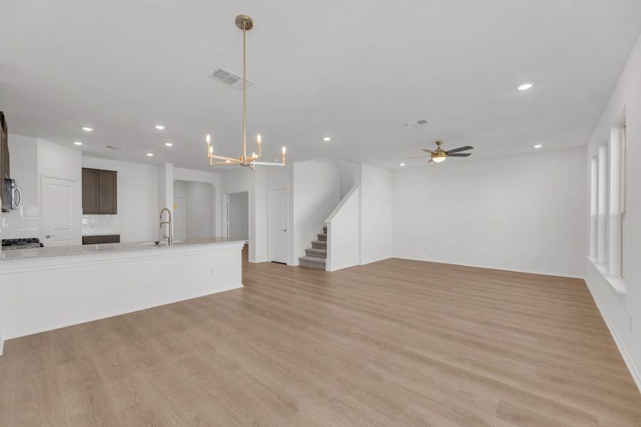 Spacious, unfurnished interior of a new home in Salerno - Heritage Collection, Round Rock (Image 28).