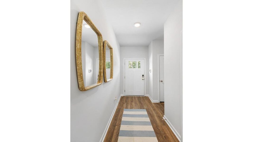 Spacious, unfurnished interior of a new home in The Crossing at St. James, Summerville (Image 19).