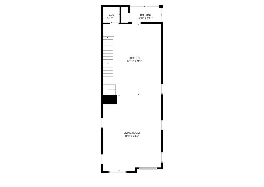 2D floor plan layout of this home in , Houston, TX (Image 6).