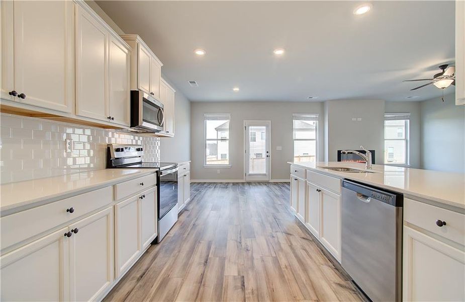 Furnished interior view inside a new home in Berkeley Lakes, Locust Grove (Image 7).
