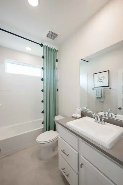Furnished interior view inside a new home in Woodson’s Reserve, Spring (Image 21). Furnished interior view inside a new home in Woodson’s Reserve, Spring (Image 21).