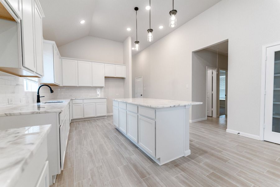 Furnished interior view inside a new home in Arcadia Ridge, San Antonio (Image 5).
