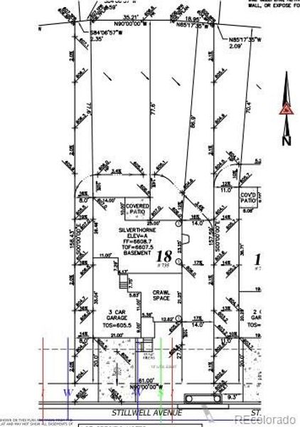 735 Stillwell Avenue Plot Plan