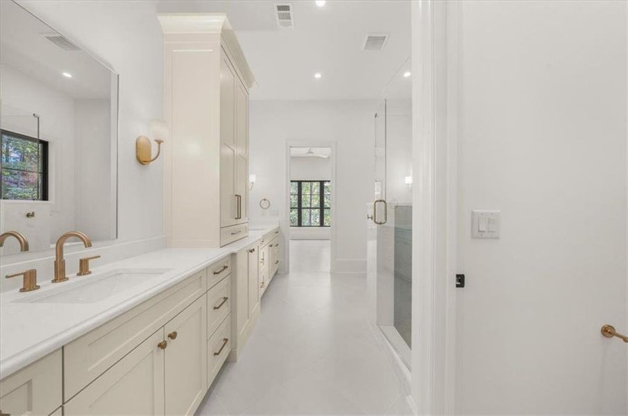 Furnished interior view inside a new home in , Cumming (Image 39).