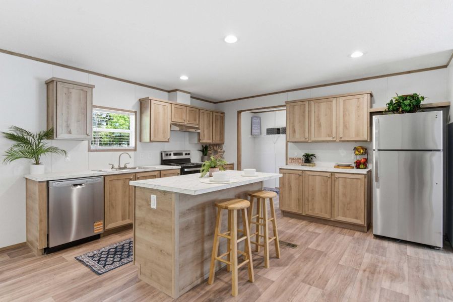 Furnished interior view inside a new home in , Orangeburg (Image 6).
