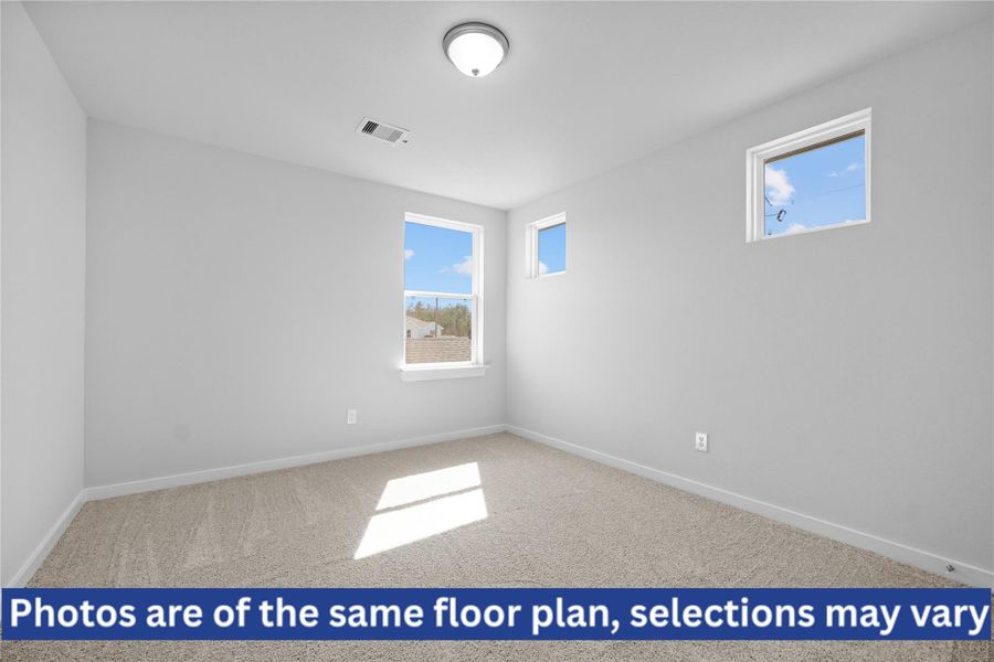 Spacious, unfurnished interior of a new home in Lexington Heights, Willis (Image 13). Spacious, unfurnished interior of a new home in Lexington Heights, Willis (Image 13).