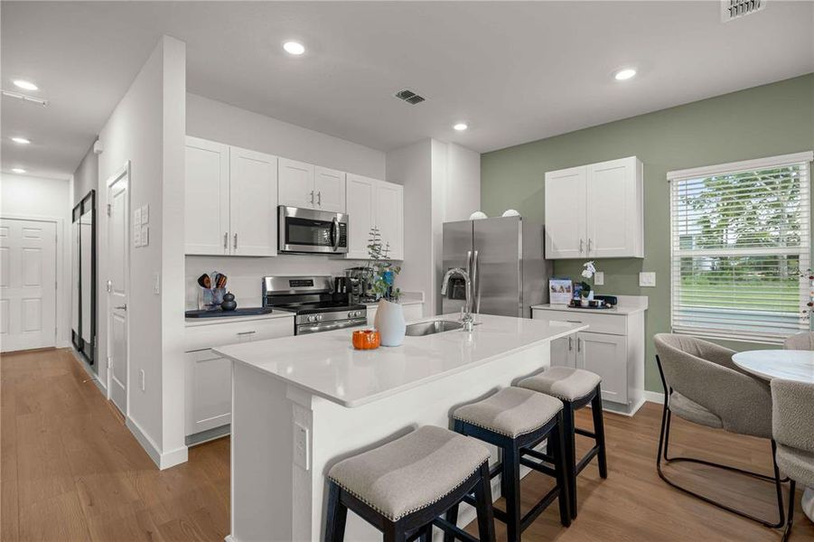 Furnished interior view inside a new home in , Ocala (Image 14).
