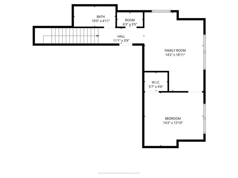 2D floor plan layout of this home in , Weatherford, TX (Image 6).