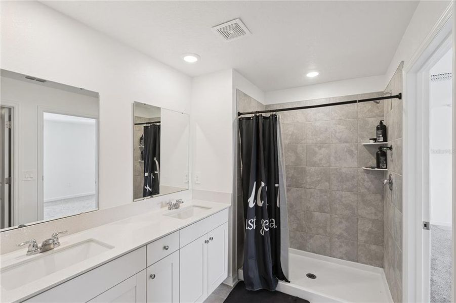 Furnished interior view inside a new home in Lawson Dunes, Haines City (Image 14).