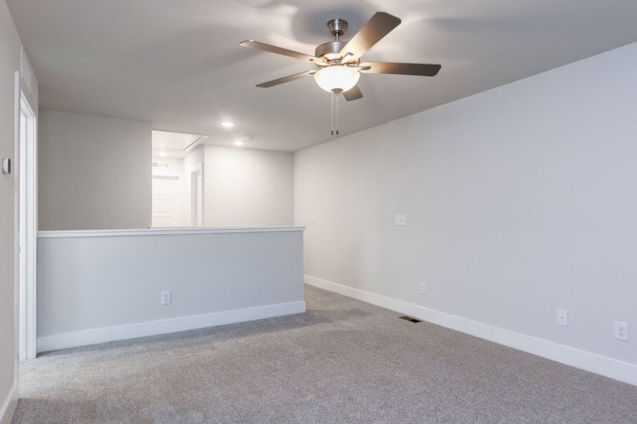 Spacious, unfurnished interior of a new home in Vaughan Farms, Angier (Image 17).