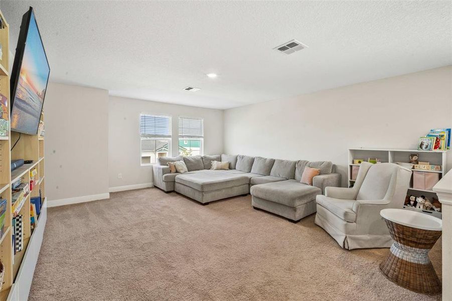 Furnished interior view inside a new home in Mirada, San Antonio (Image 39).