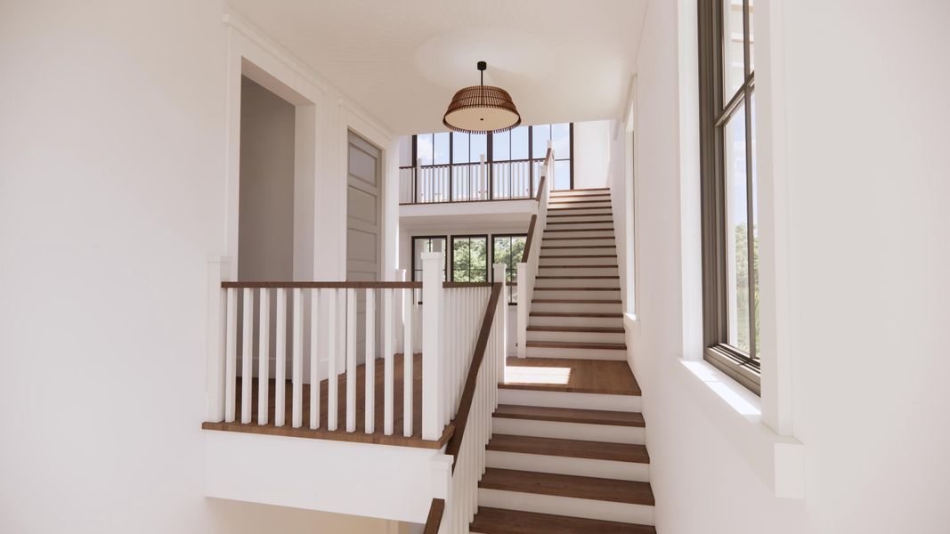 Spacious, unfurnished interior of a new home in , Isle Of Palms (Image 15).