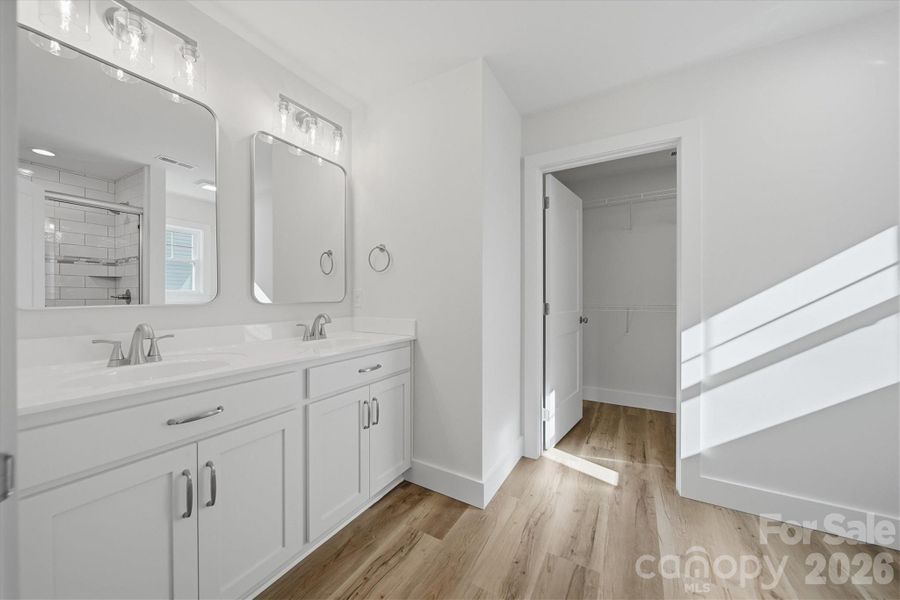 Furnished interior view inside a new home in , Statesville (Image 10).