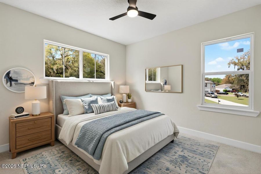 Furnished interior view inside a new home in , Yulee (Image 54). Furnished interior view inside a new home in , Yulee (Image 54).