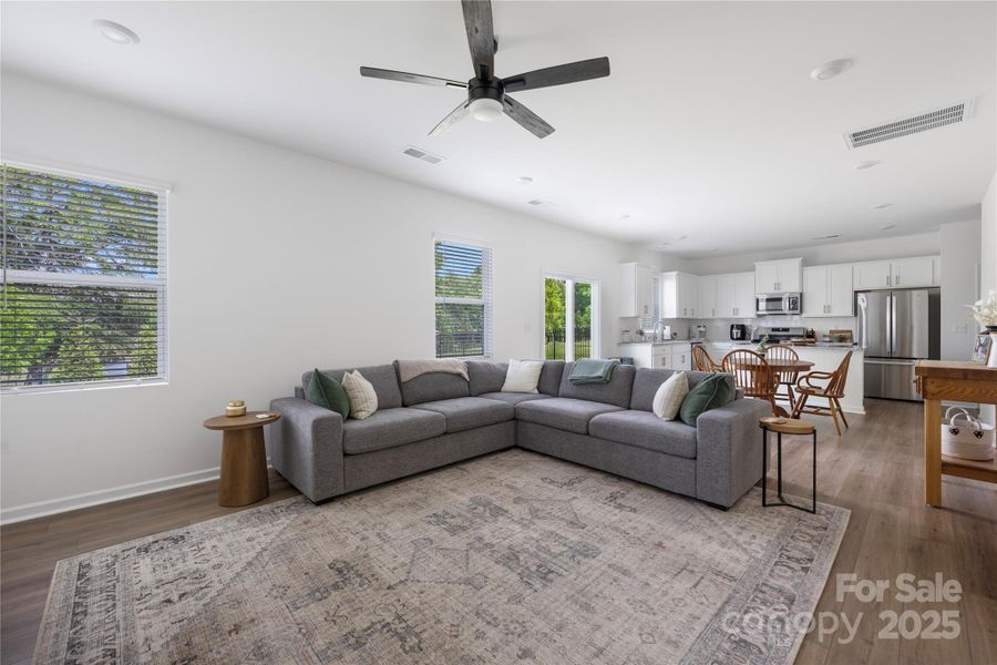 Furnished interior view inside a new home in Piper Landing, Concord (Image 29).