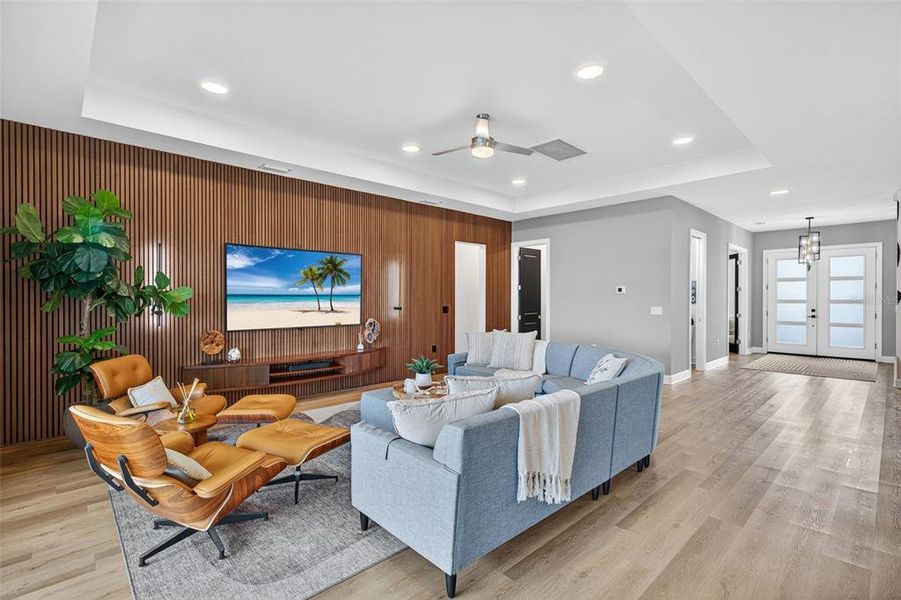 Furnished interior view inside a new home in , Cape Coral (Image 12).