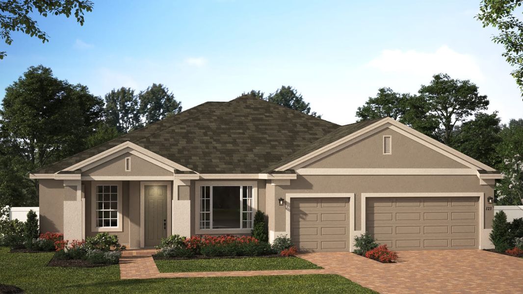 Elevation 2 | Brentwood | New Homes in Florida | Landsea Homes