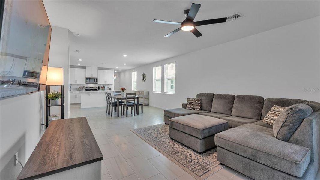 Furnished interior view inside a new home in The Grove at Stuart Crossing - Premier Series, Bartow (Image 14).