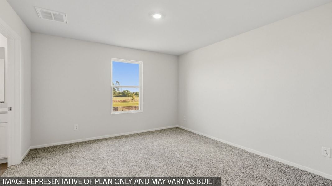 Spacious, unfurnished interior of a new home in Lexington Heights, Willis (Image 20).