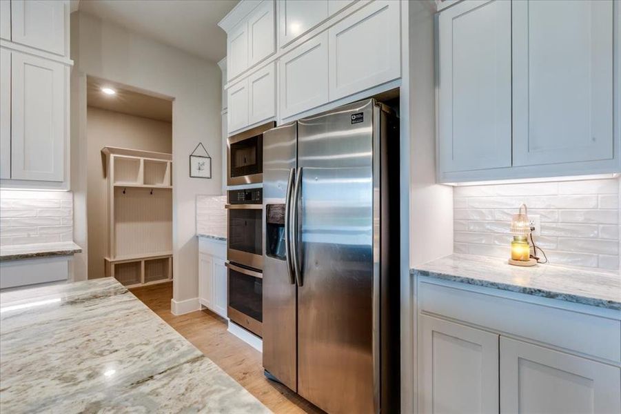 Furnished interior view inside a new home in , Godley (Image 8).