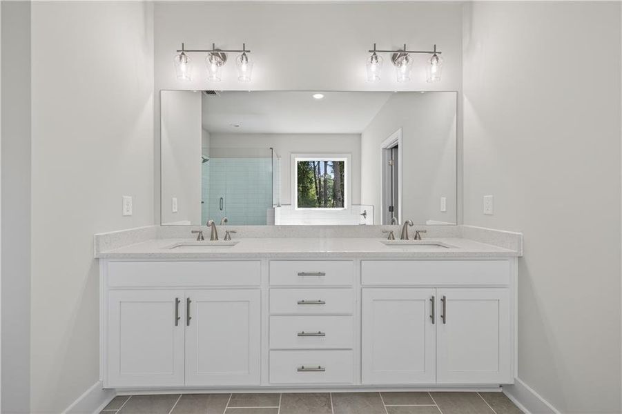 Furnished interior view inside a new home in , Cumming (Image 6). Furnished interior view inside a new home in , Cumming (Image 6).