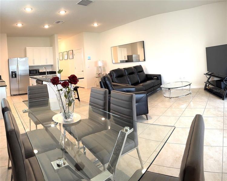 Furnished interior view inside a new home in Thompson Grove Townhomes, St. Cloud (Image 2).