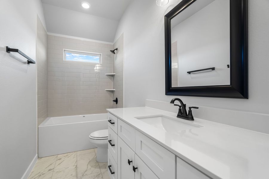 Furnished interior in a model home at Green Prairie Estates in Northlake (Image 17). Furnished interior in a model home at Green Prairie Estates in Northlake (Image 17).