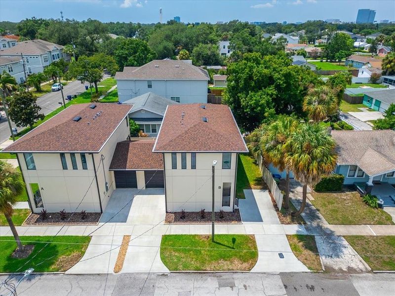 Front exterior of a new home in , Tampa, FL, highlighting curb appeal (Image 34).