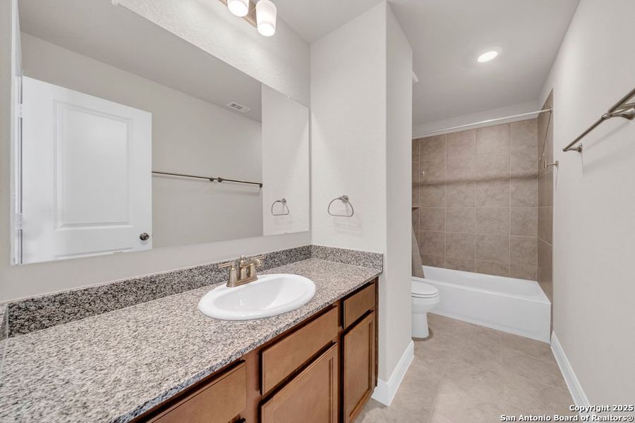 Furnished interior view inside a new home in Stillwater Ranch, San Antonio (Image 9). Furnished interior view inside a new home in Stillwater Ranch, San Antonio (Image 9).
