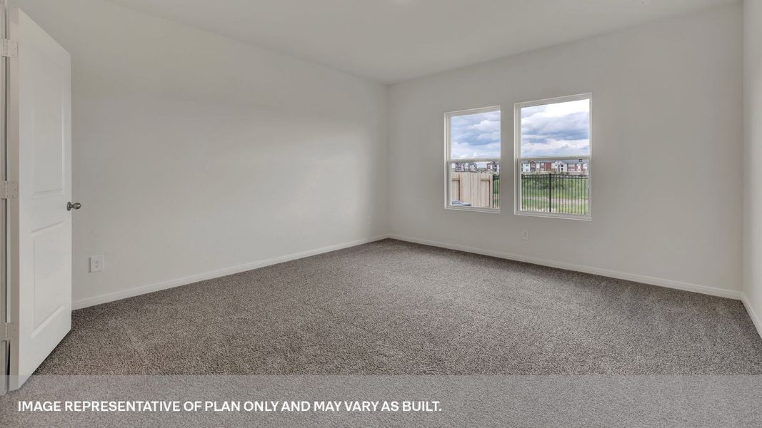 Spacious, unfurnished interior of a new home in Trace, San Marcos (Image 18).