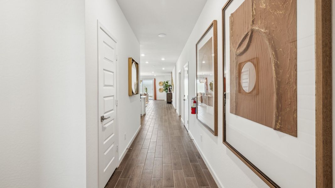 Representative furnished interior of a home built from the Laveen by D.R. Horton in The Ridge at Stone Butte, Phoenix (Image 6).