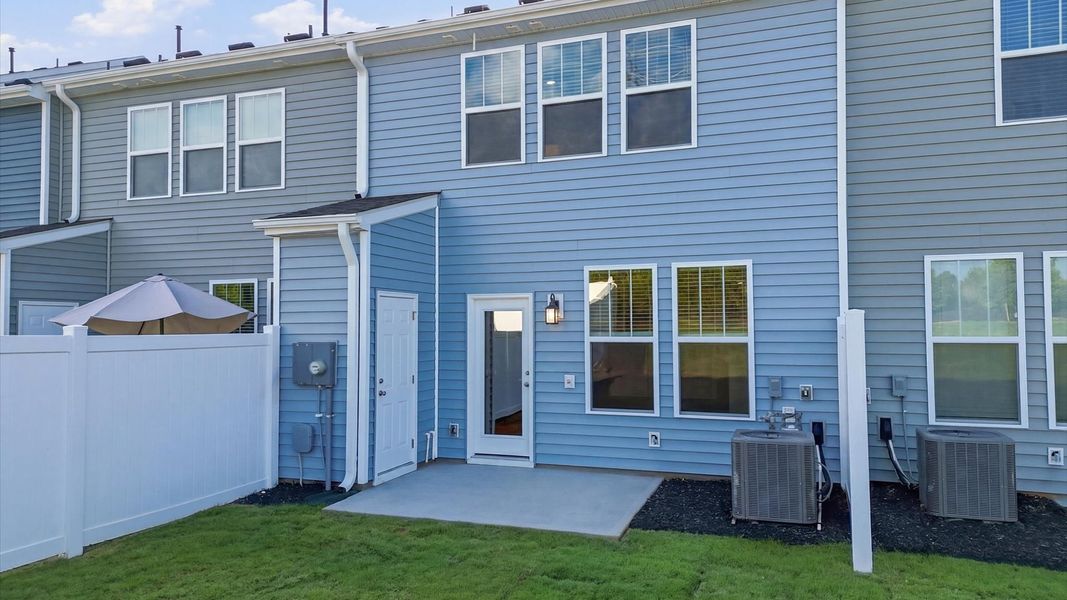 Established charm meets functional outdoor living with a private patio located at Silo Ridge