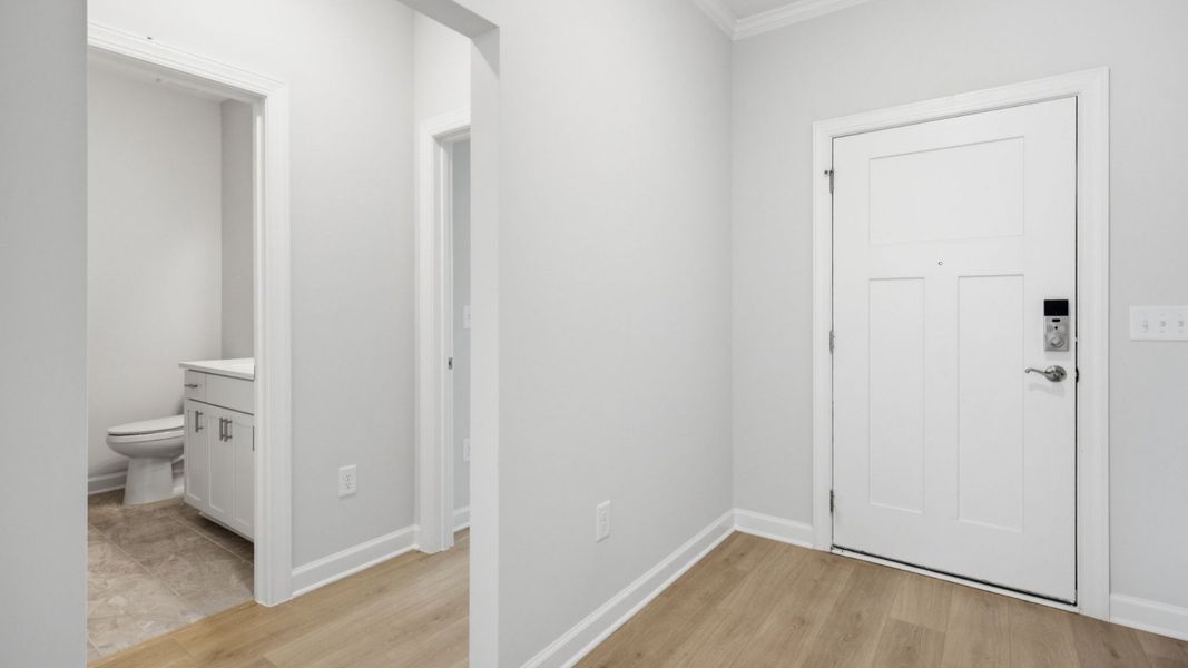Spacious, unfurnished interior of a new home in The Courtyards at Oak Grove, Durham (Image 15).
