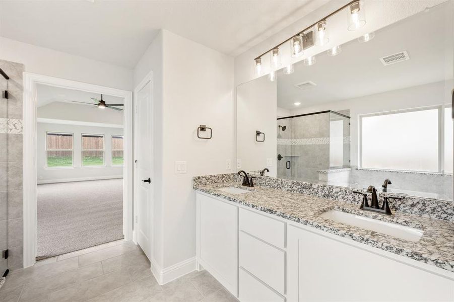 Furnished interior view inside a new home in Hampton Park, Glenn Heights (Image 15). Furnished interior view inside a new home in Hampton Park, Glenn Heights (Image 15).
