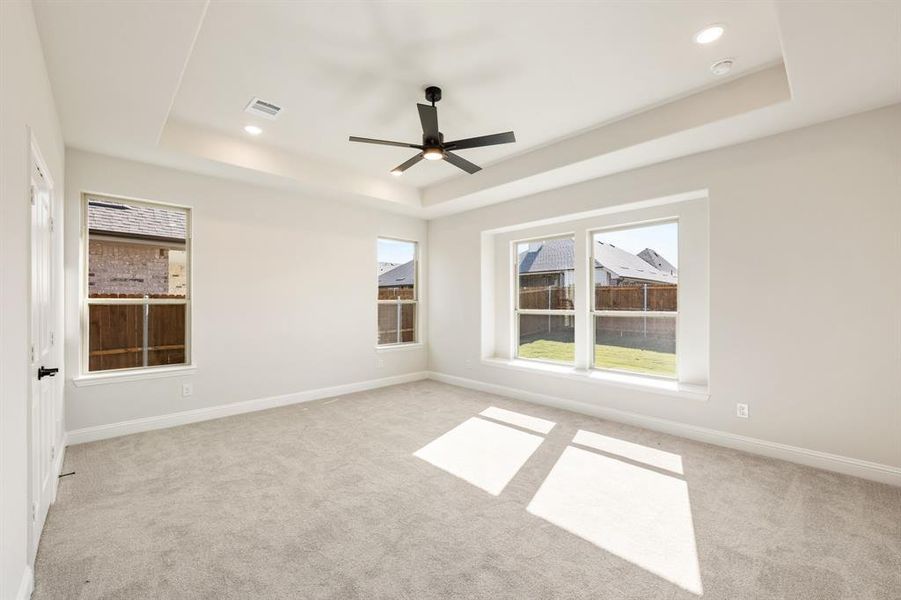 Spacious, unfurnished interior of a new home in Meadow Vista 60-65, Anna (Image 20). Spacious, unfurnished interior of a new home in Meadow Vista 60-65, Anna (Image 20).