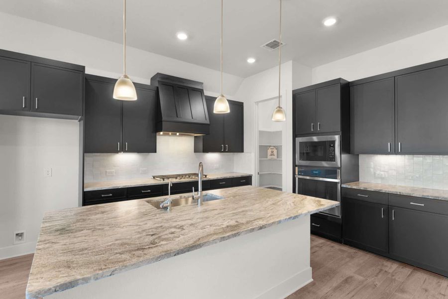 Furnished interior view inside a new home in Broken Oak, Georgetown (Image 5). Furnished interior view inside a new home in Broken Oak, Georgetown (Image 5).