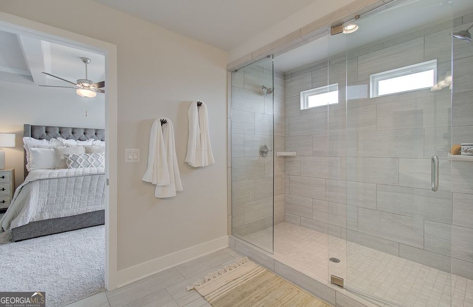 Furnished interior view inside a new home in Millstone at Mundy Mill, Gainesville (Image 27).