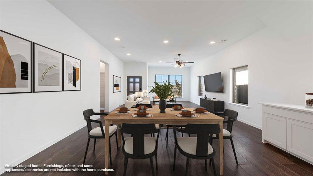 Furnished interior view inside a new home in Avondale, Fate (Image 6).