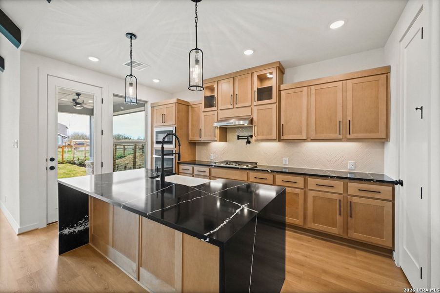 Furnished interior view inside a new home in The Crossvine, Schertz (Image 12).