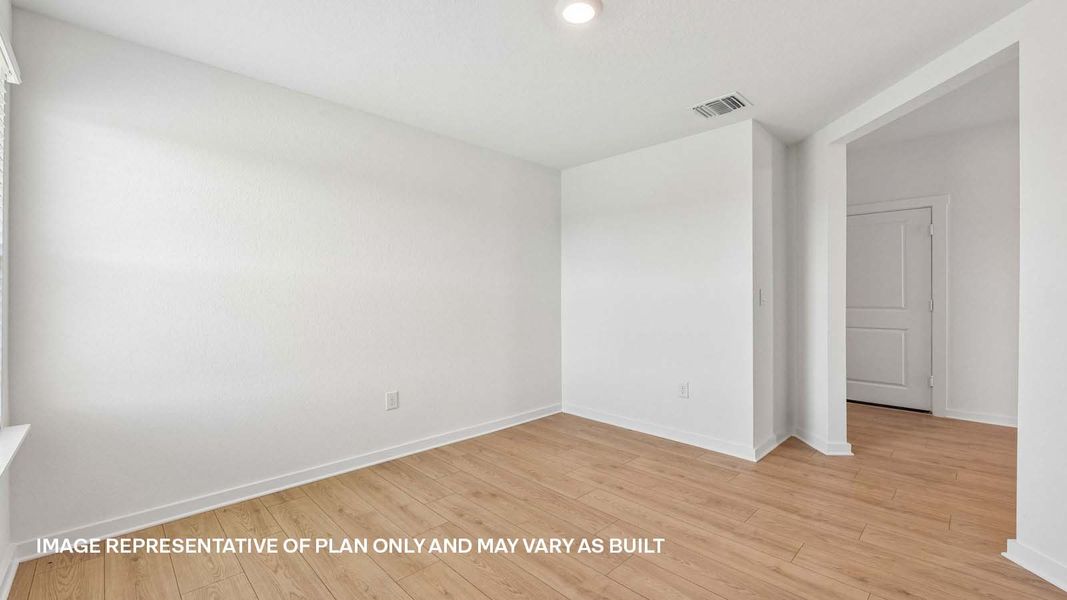 Spacious, unfurnished interior of a new home in Trails at Wildhorse, Austin (Image 27). Spacious, unfurnished interior of a new home in Trails at Wildhorse, Austin (Image 27).