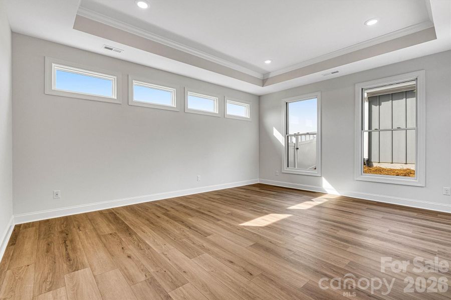 Spacious, unfurnished interior of a new home in The Courtyards at Lake Davidson, Mooresville (Image 33).