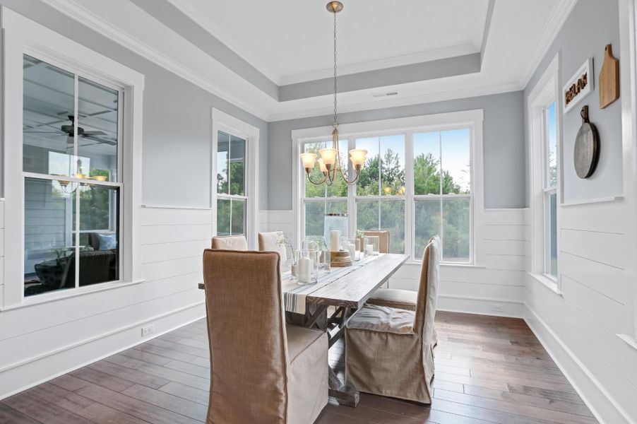 Representative furnished interior of a home built from the Ashton by Bill Clark Homes in Osprey Landing, Southport (Image 78). Representative furnished interior of a home built from the Ashton by Bill Clark Homes in Osprey Landing, Southport (Image 78).