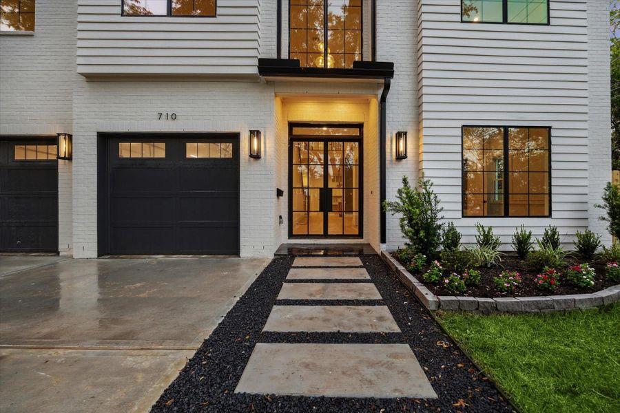 Front exterior of a new home in , Houston, TX, highlighting curb appeal (Image 2). Front exterior of a new home in , Houston, TX, highlighting curb appeal (Image 2).