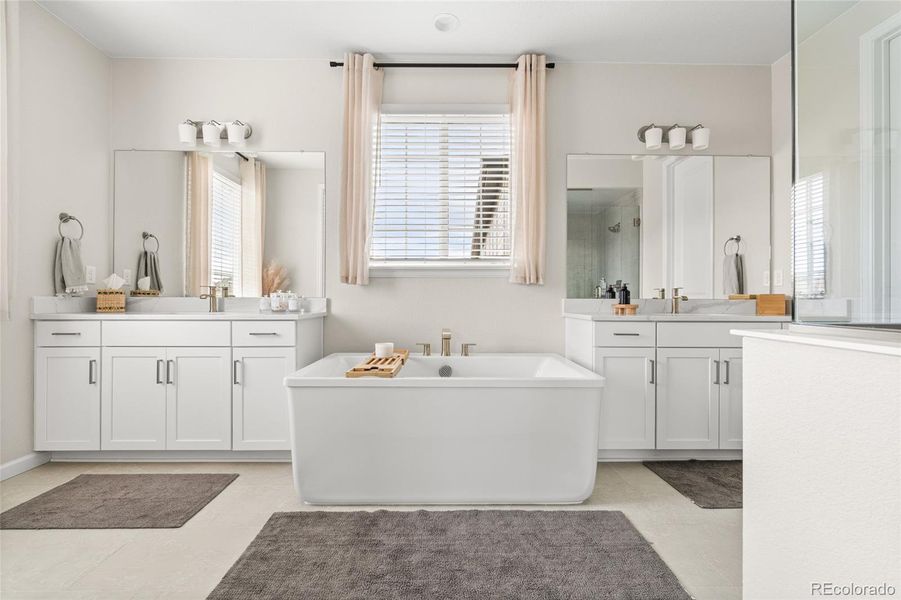 Furnished interior view inside a new home in Macanta Destination Collection, Castle Rock (Image 14). Furnished interior view inside a new home in Macanta Destination Collection, Castle Rock (Image 14).